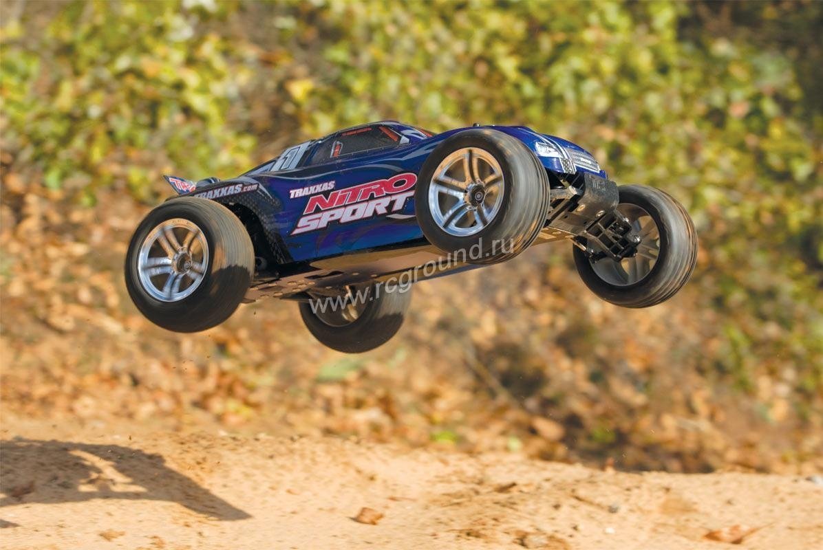 Купить Traxxas Nitro Sport 2WD ДВС (нитрометан) 1:10 Купить с доставкой